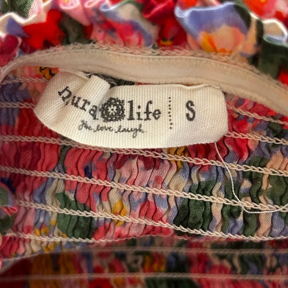 Natural Life Flora Convertible Skirt - Bright Pink Floral - Picture 5 of 6